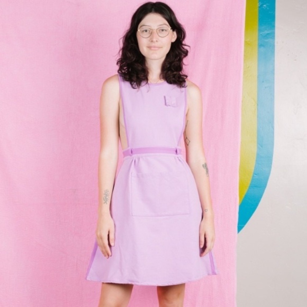 Big Bud Press *sample sale* Shop Girl Dress Lilac 💜